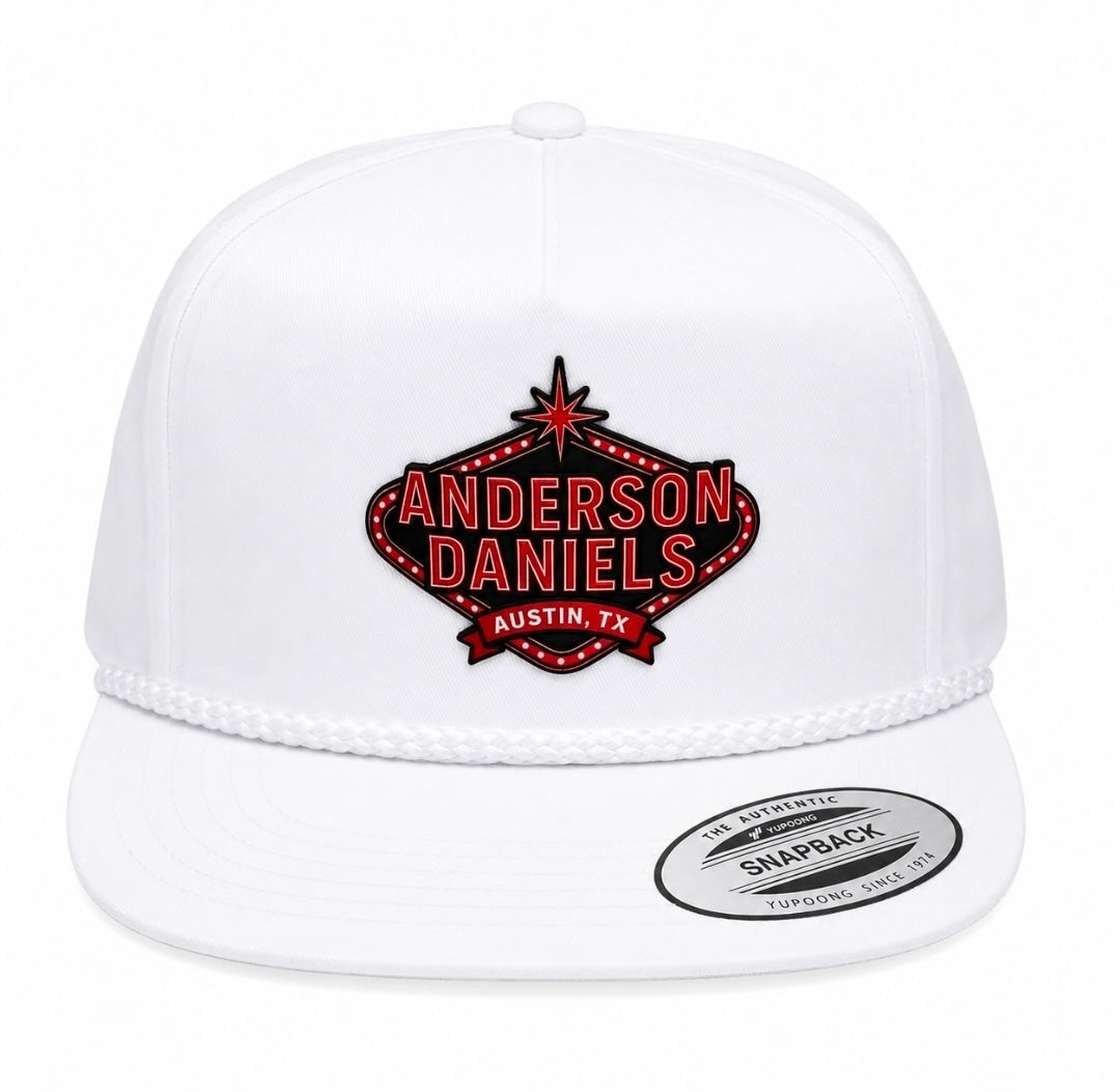 Marquee Logo Hat - White