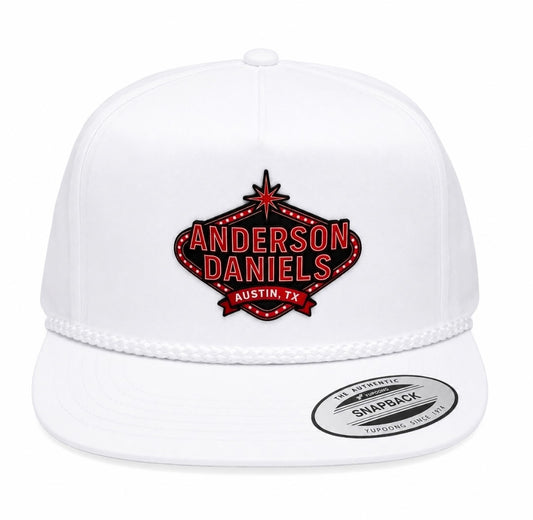 Marquee Logo Hat - White